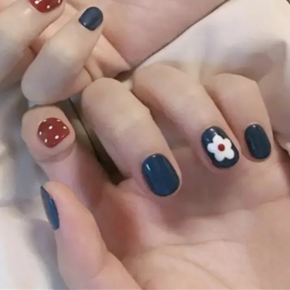 2/$16 Floral & Polka-dots Press On Nails